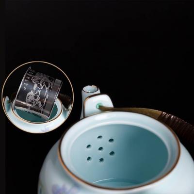 BỘ ẤM TRÀ BAO GỒM 8 MÓN